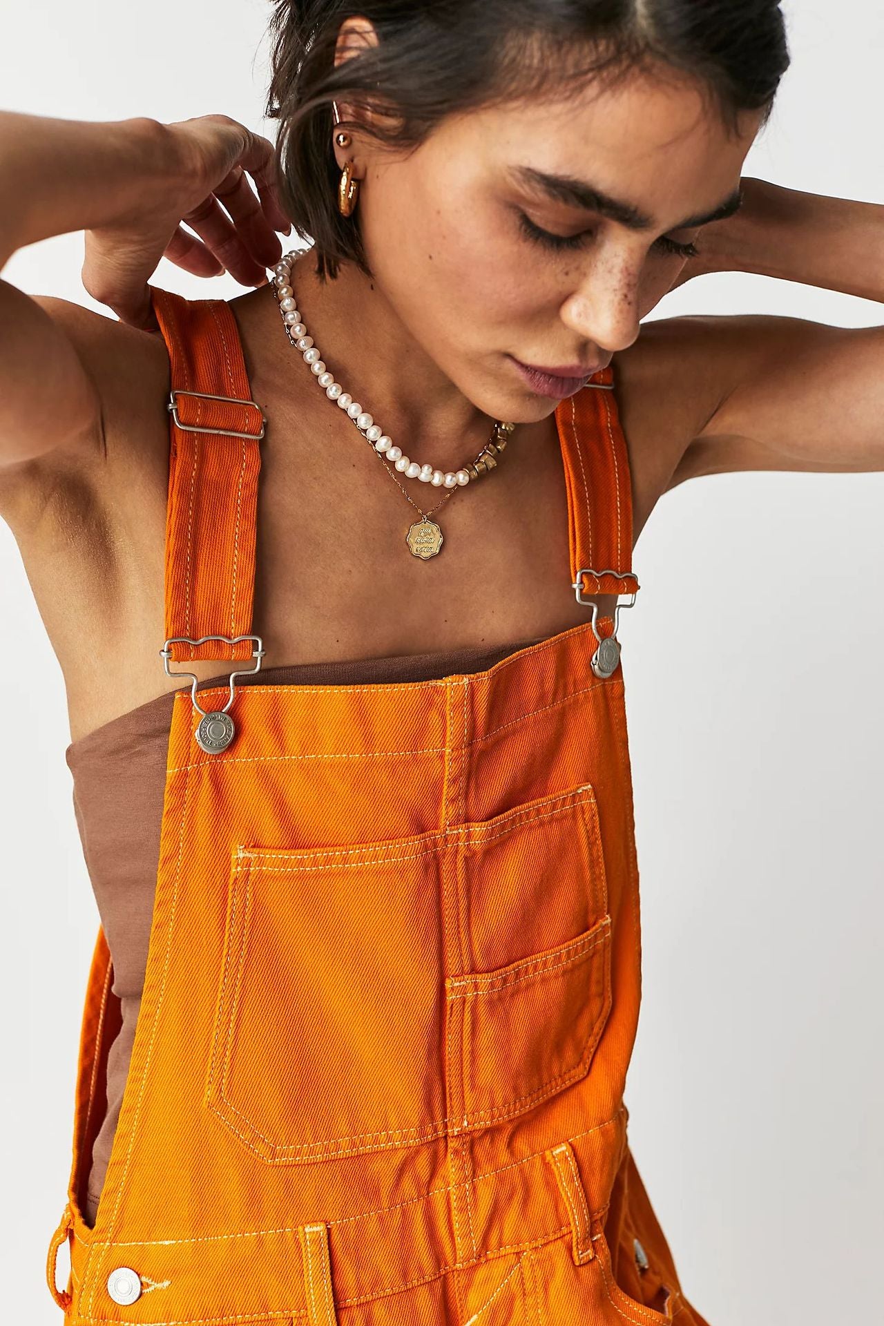 Steph Denim Overalls