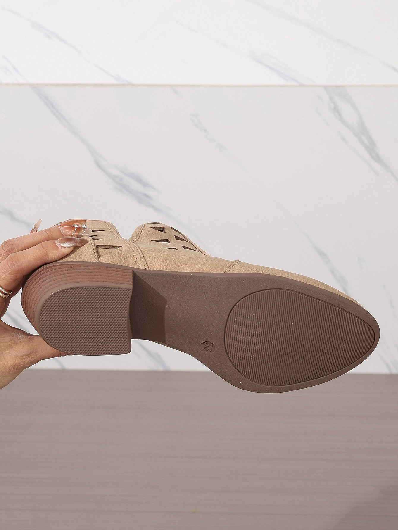 Sal's Cutout Ankle Boots