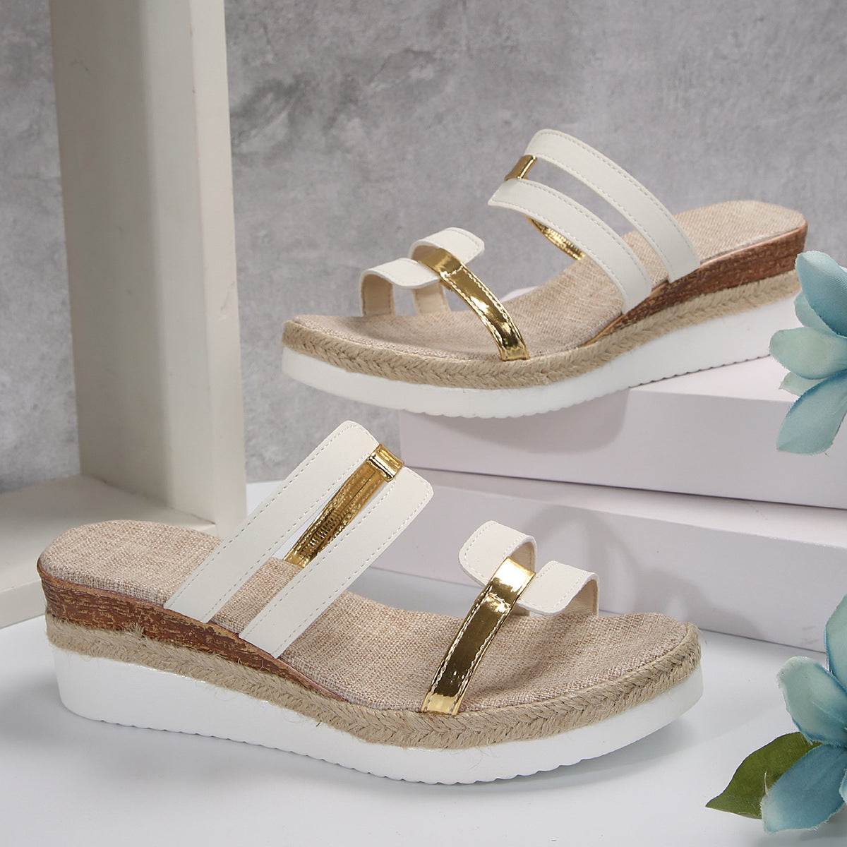 Summer Wedge Sandals