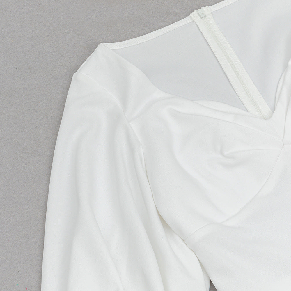 Sofie White Evening Dress