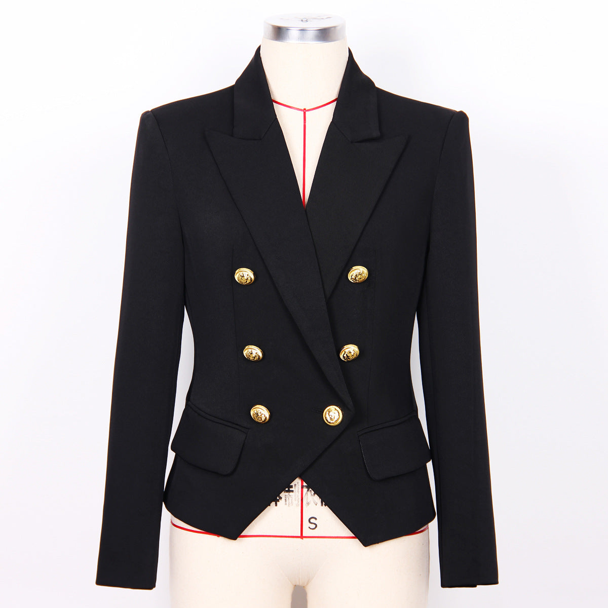 Classic Black Slimming Blazer