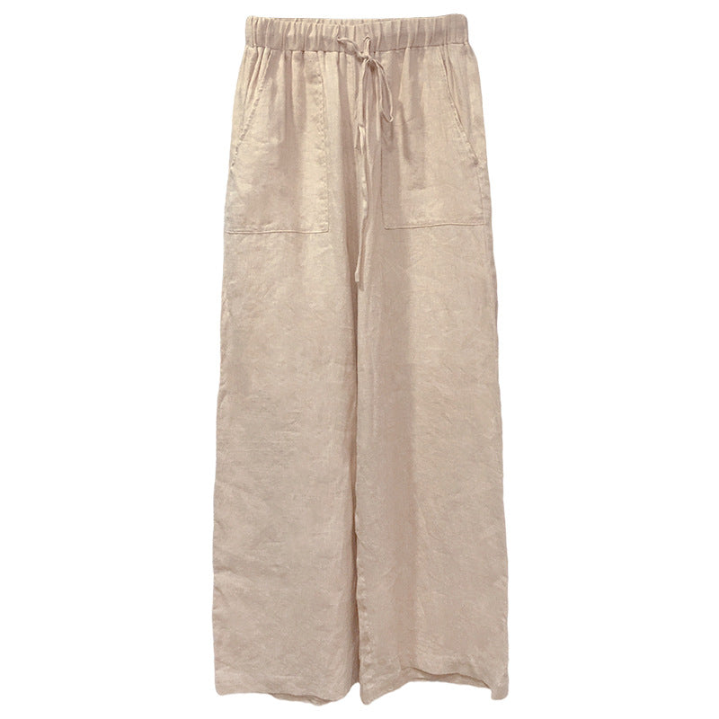 Pure Linen Loose Pants
