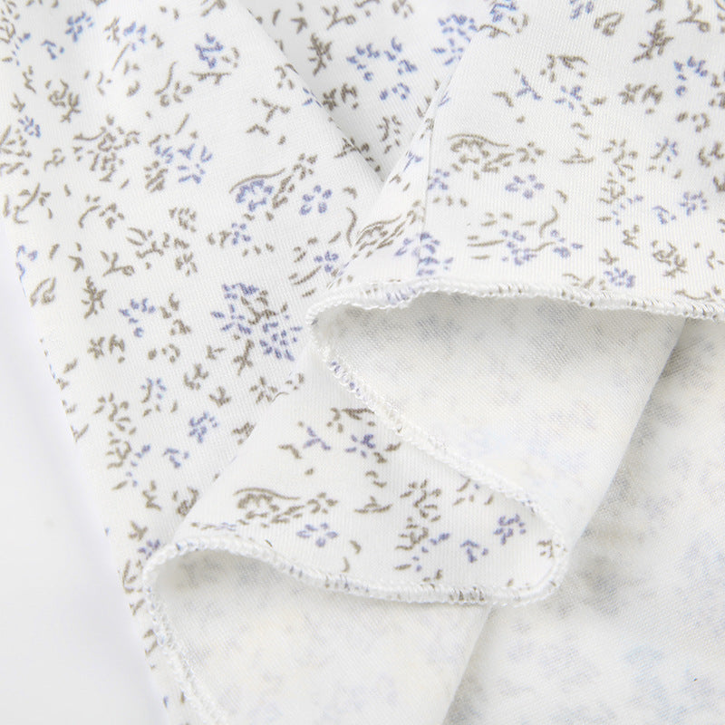 Light Pastoral Gentle Floral Skirt