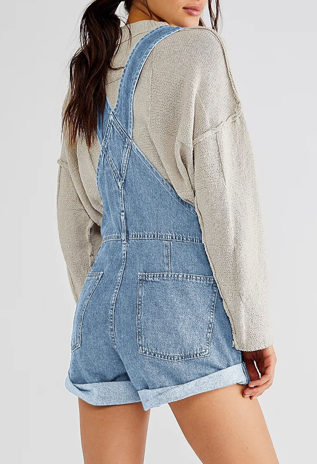 Steph Denim Overalls