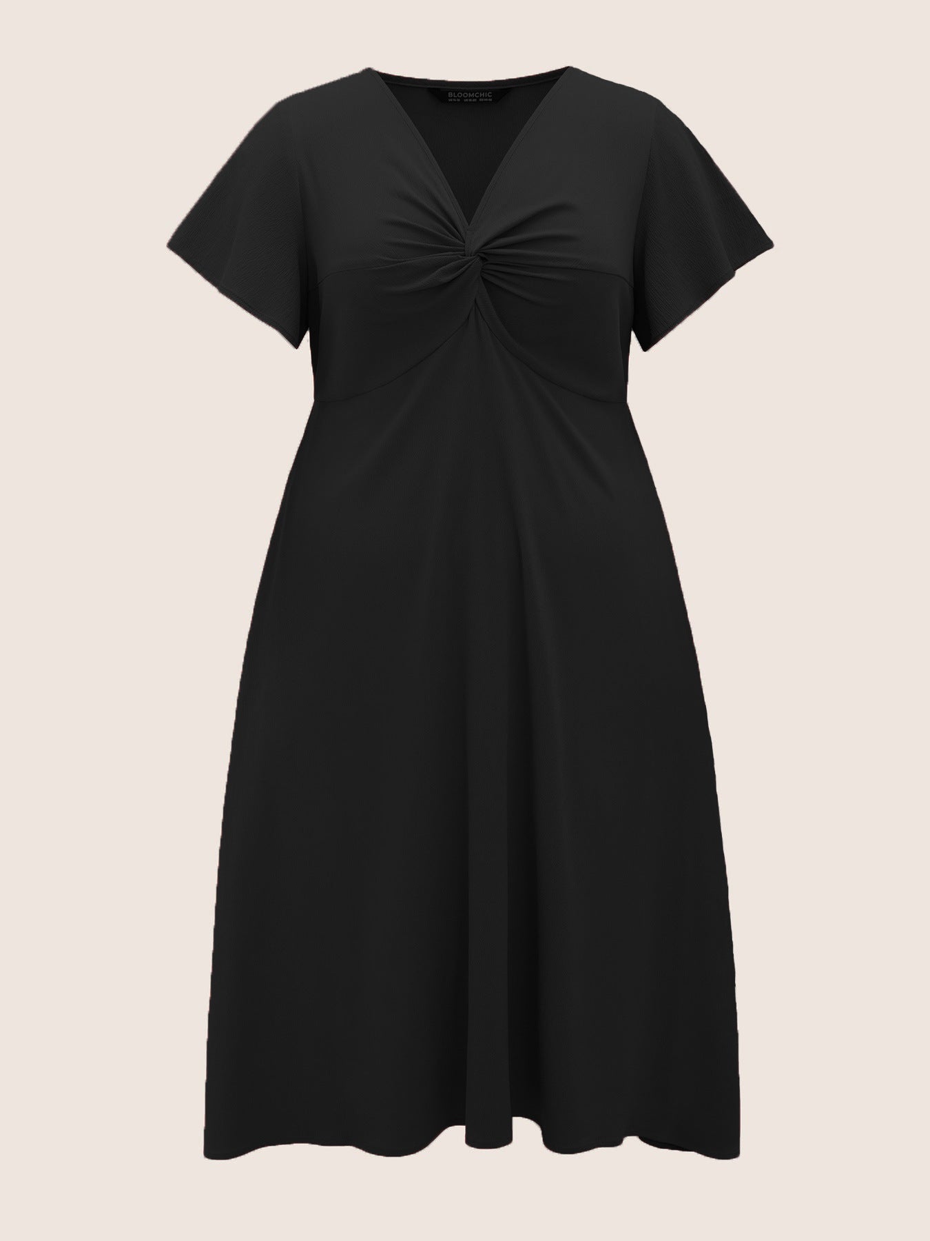 Black Tea Retro Dress
