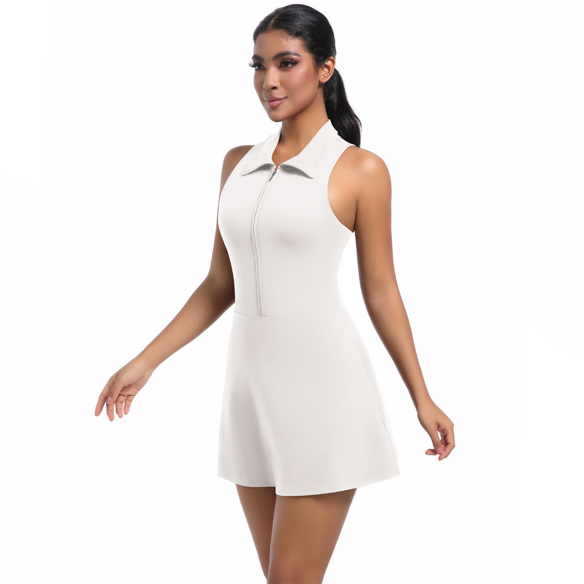 Tennis Zipper Dress