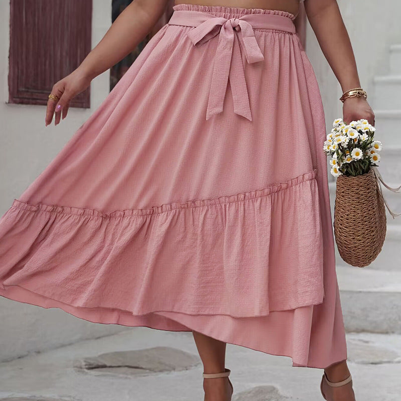 Pink Midi Keri Skirt