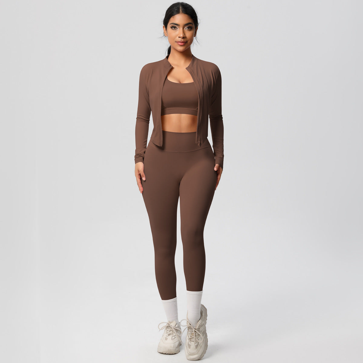 Double Sided Brushed Tight Three Piece Set
