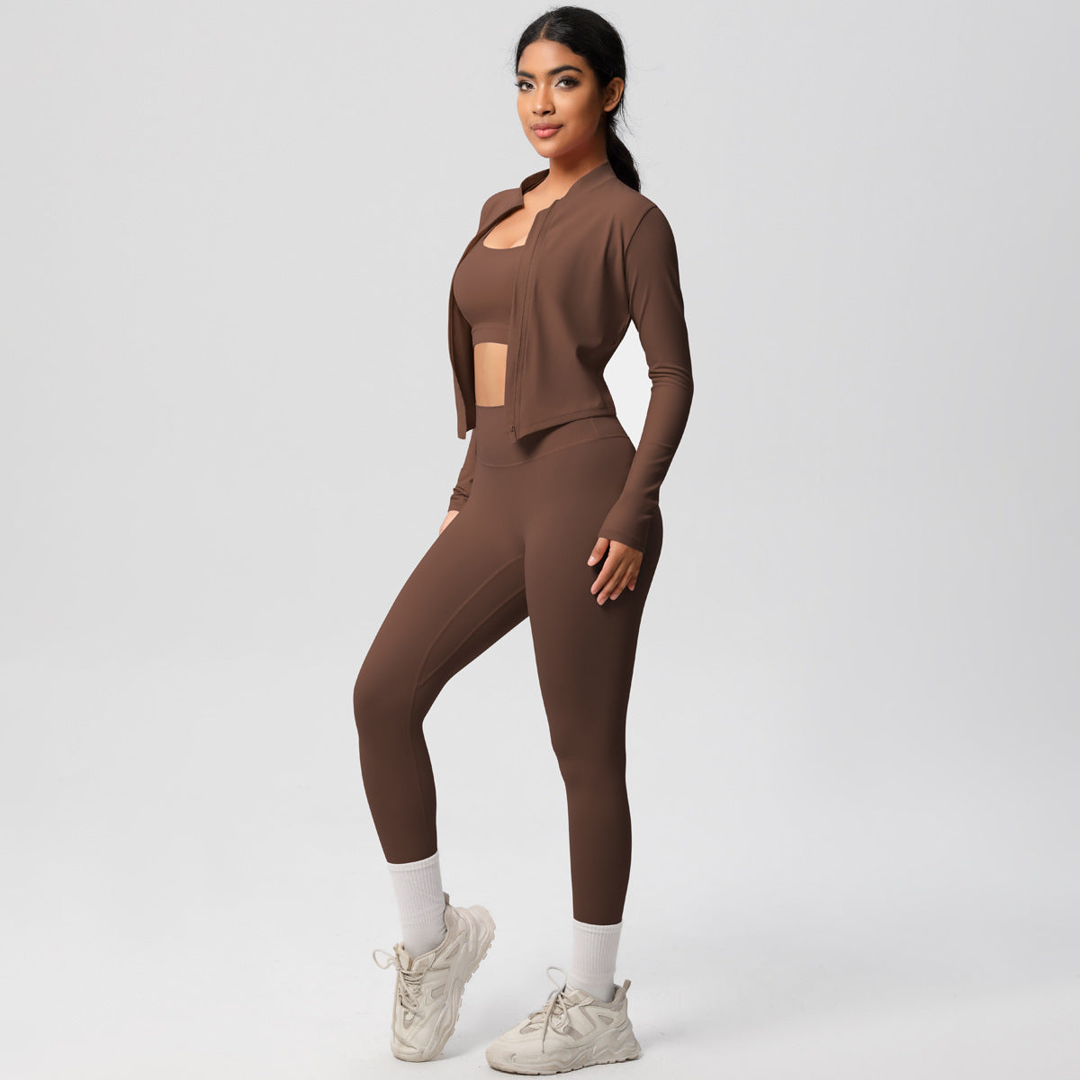 Double Sided Brushed Tight Three Piece Set