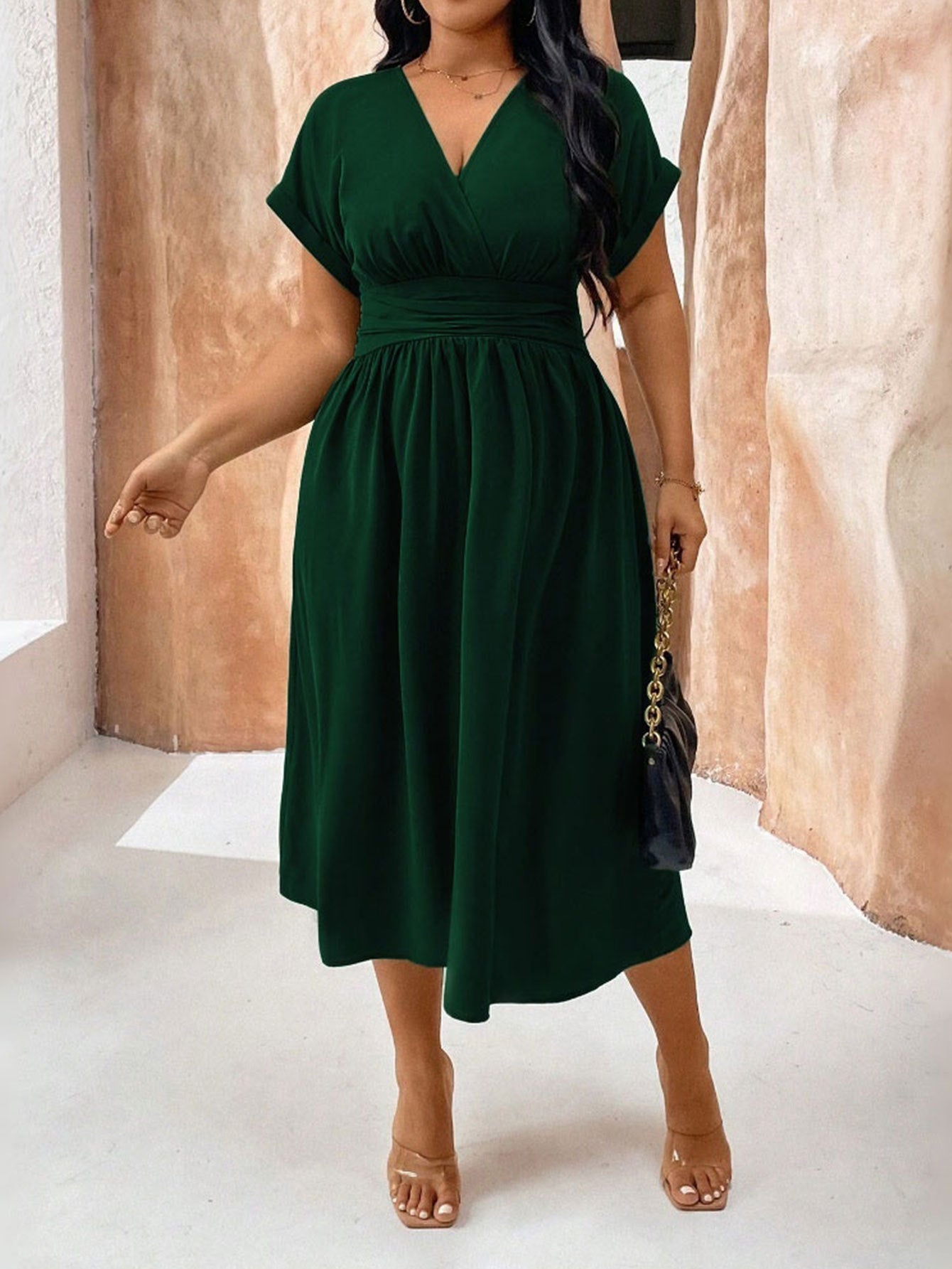 Salli Green Dress
