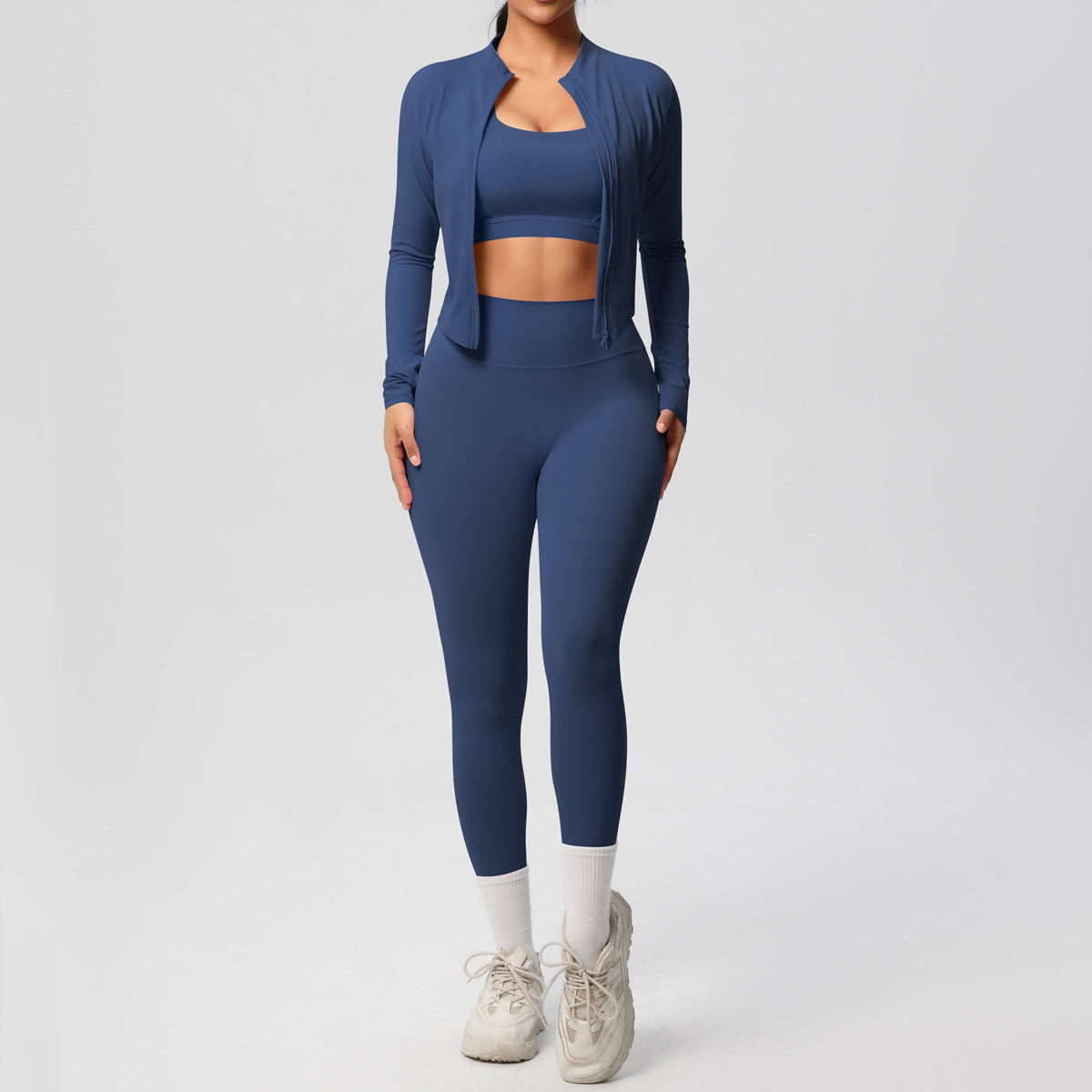 Double Sided Brushed Tight Three Piece Set