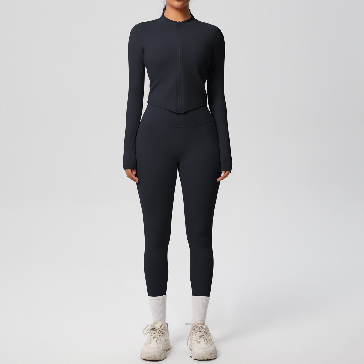 Skinny Yoga Pants High Waist Set