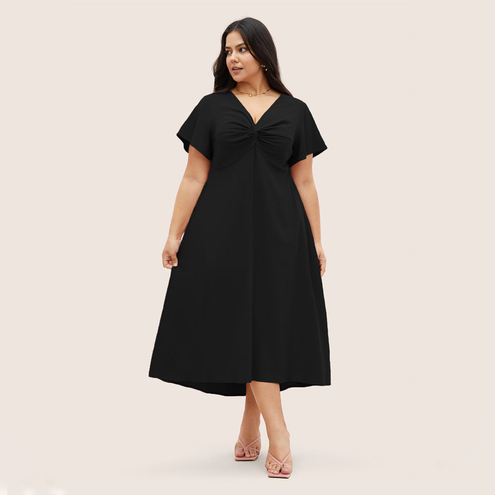 Black Tea Retro Dress