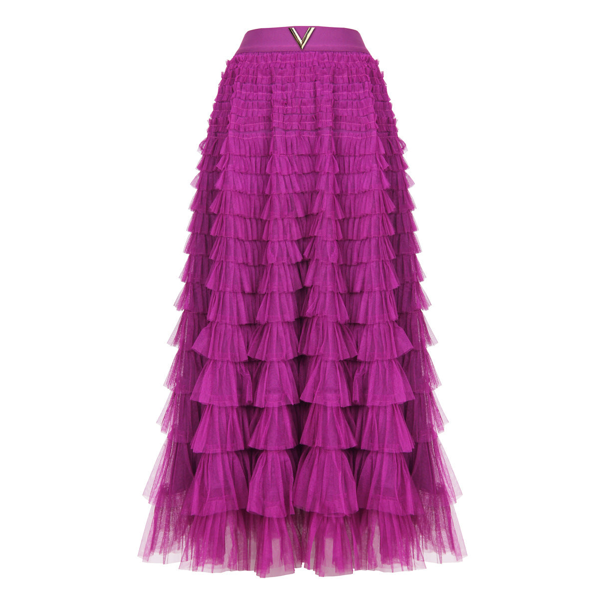 Tulle Ruffle Skirt