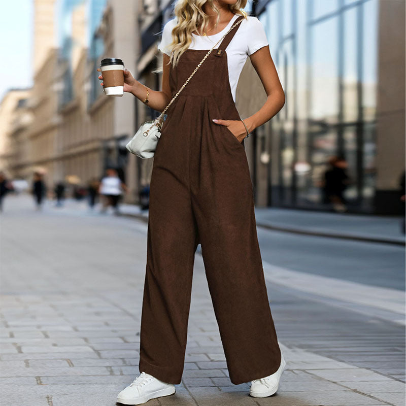 Coffee Brown Light Overalls