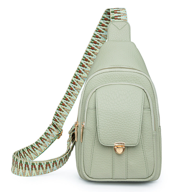 Soft Faux Leather Crossbody Bag
