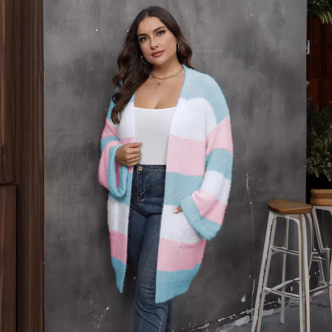Striped Esme Cardigan