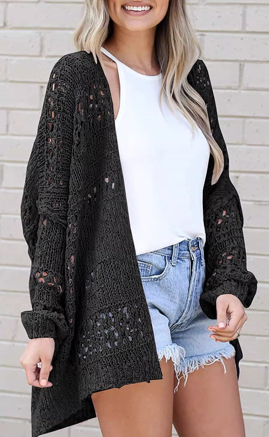 Bohemian Crochet Cardigan