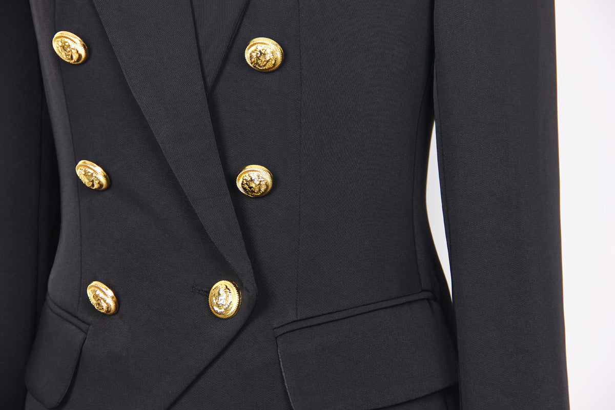 Classic Black Slimming Blazer