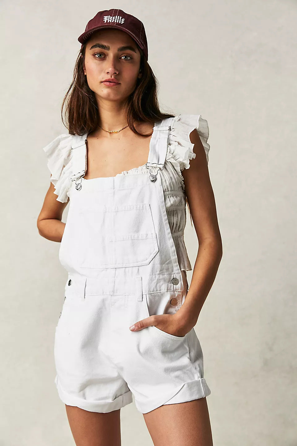 Steph Denim Overalls