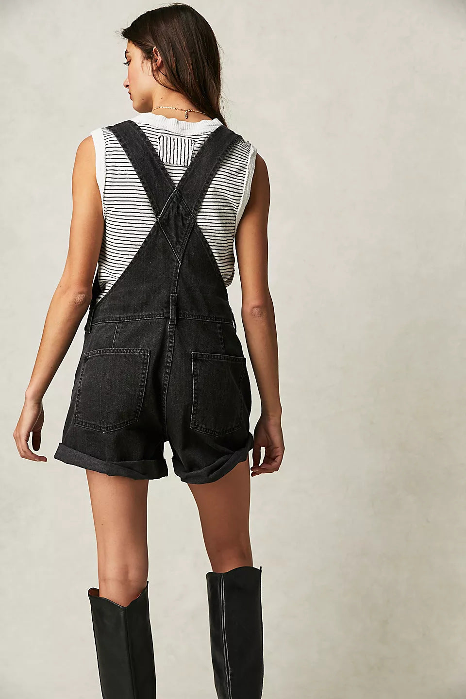 Steph Denim Overalls