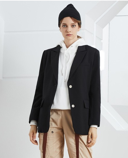 Casual Wool Blazer