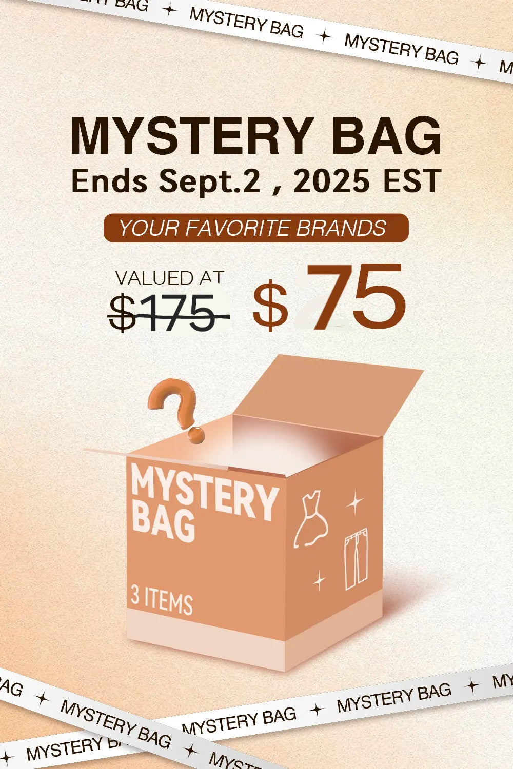 Mystery Bag of 3 Items