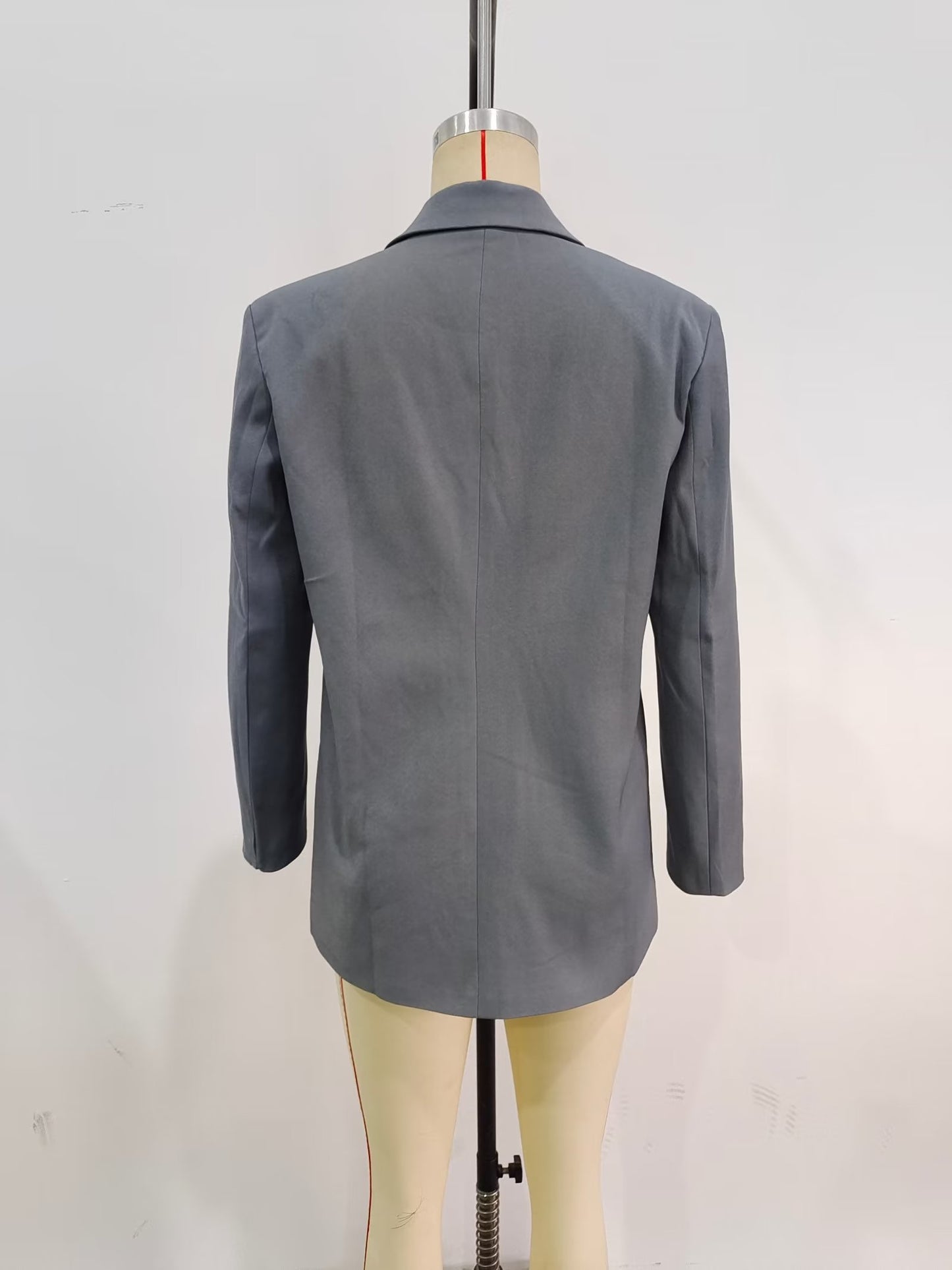 Loose Double-Breasted Blazer