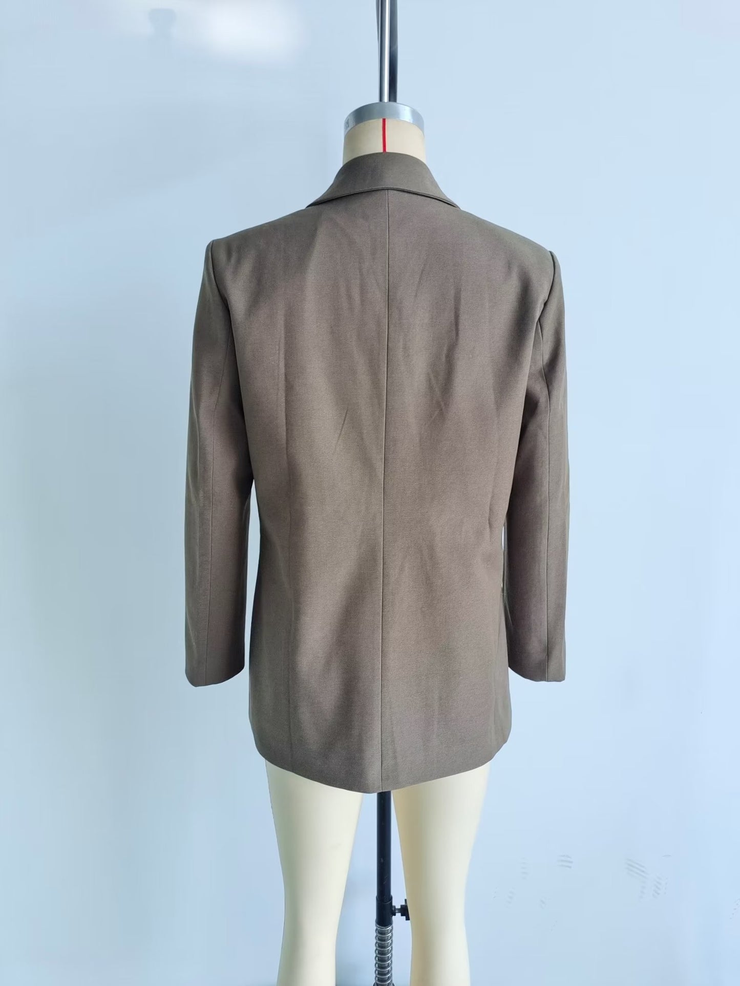 Loose Double-Breasted Blazer