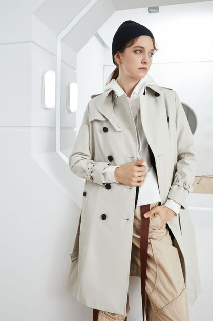 Mary Mid Length Trench Coat