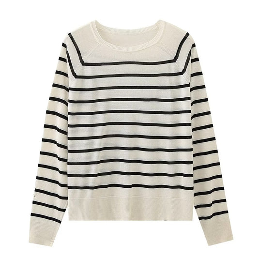 Loose Slimming Pullover Sweatshirt