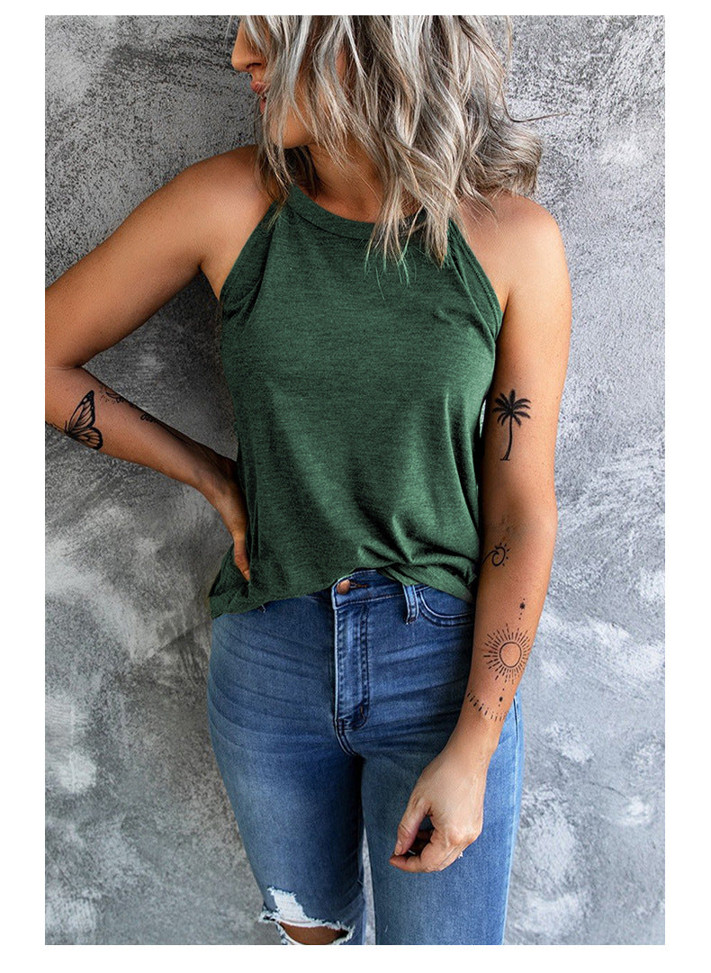 Halter neck Vest Top