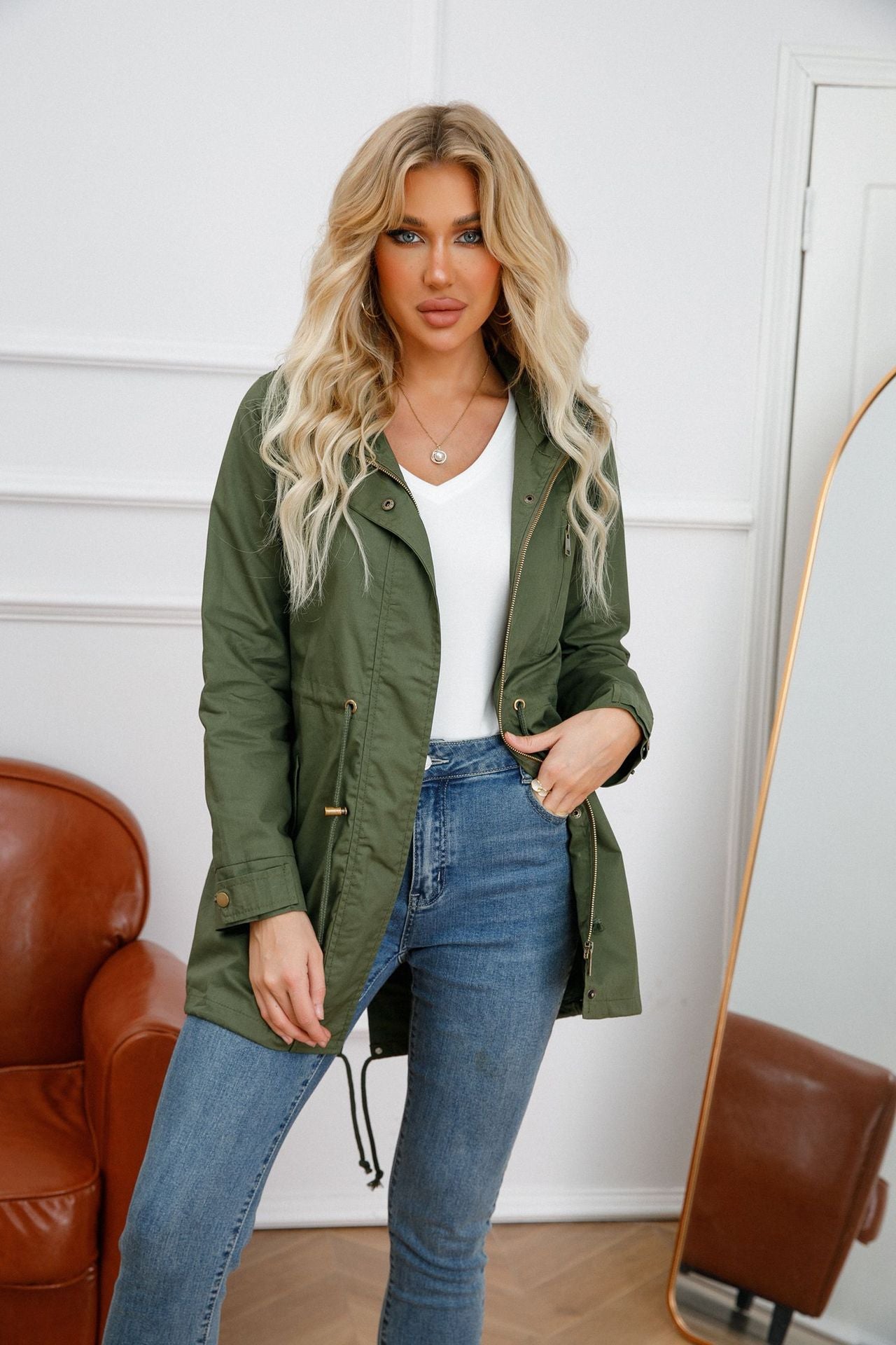 Cotton Anorak Jacket