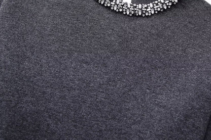 Diamond Collar Sweater top