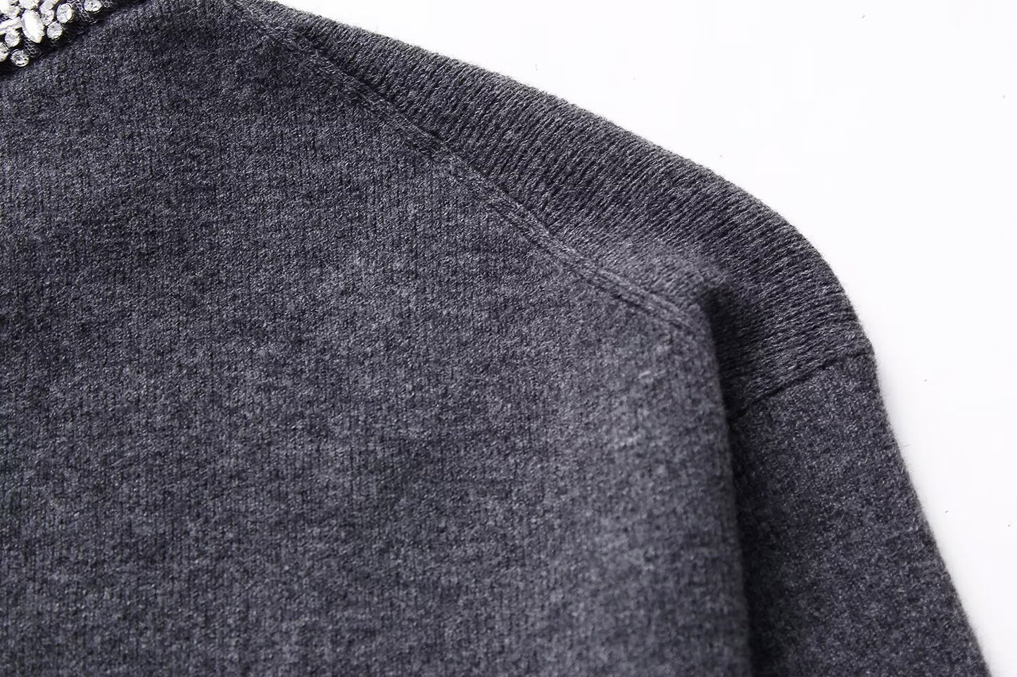 Diamond Collar Sweater top