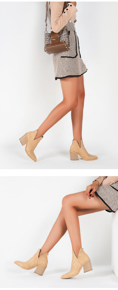 Pointed Ankle Boots