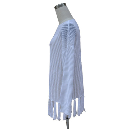 Fishnet Beach Cover Up Shirt