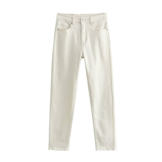 High Waist Slimming Skinny Jeans