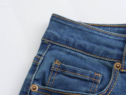 High Waist Slimming Skinny Jeans