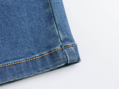 High Waist Slimming Skinny Jeans