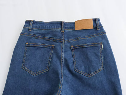 High Waist Slimming Skinny Jeans