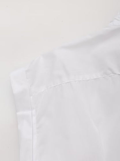 Cotton Casual Sleeveless Shirt