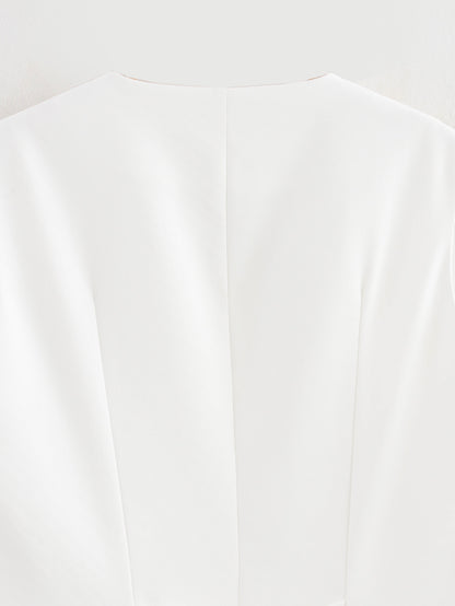 V-neck Slim Fit Vest