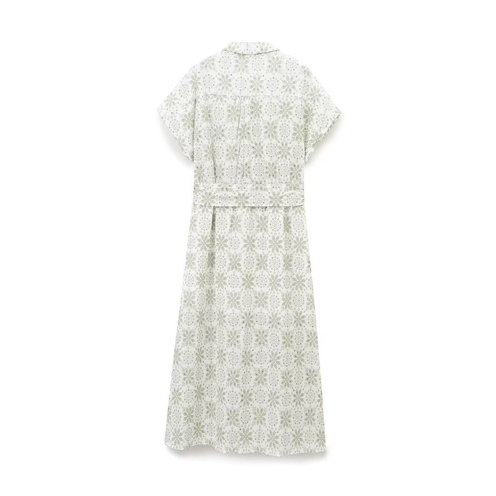 Beth Embroidered Dress