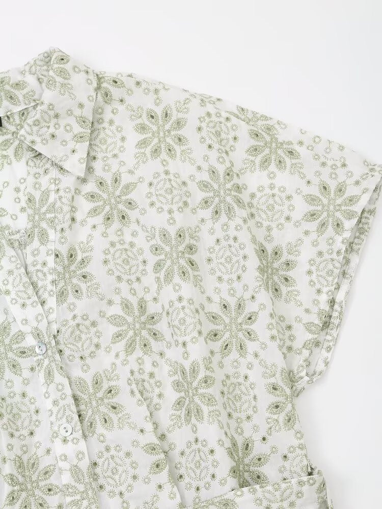 Beth Embroidered Dress