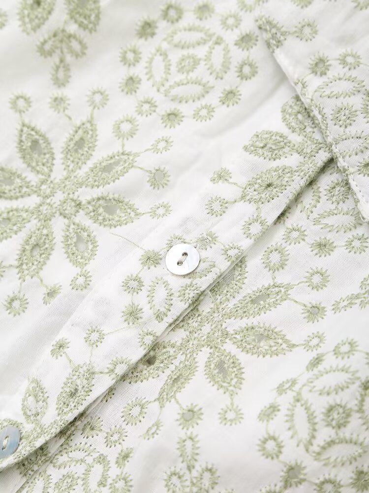 Beth Embroidered Dress