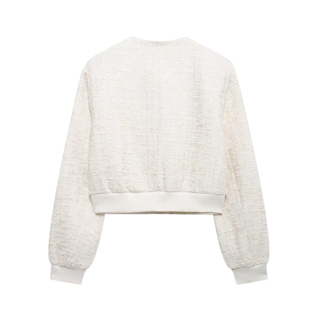 Texture Casual Cardigan