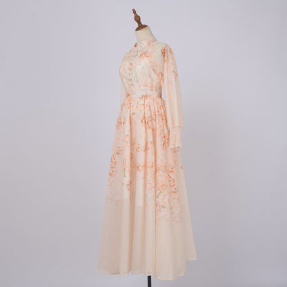 Blouse & High Waist Midi Skirt Set
