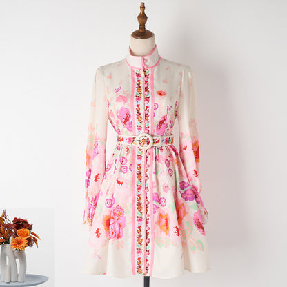 Floral Short Dress