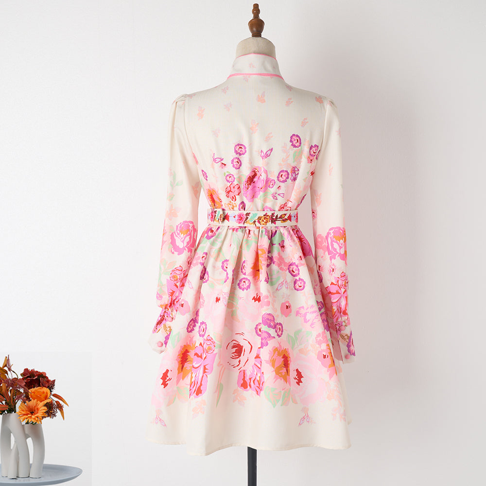 Floral Short Dress